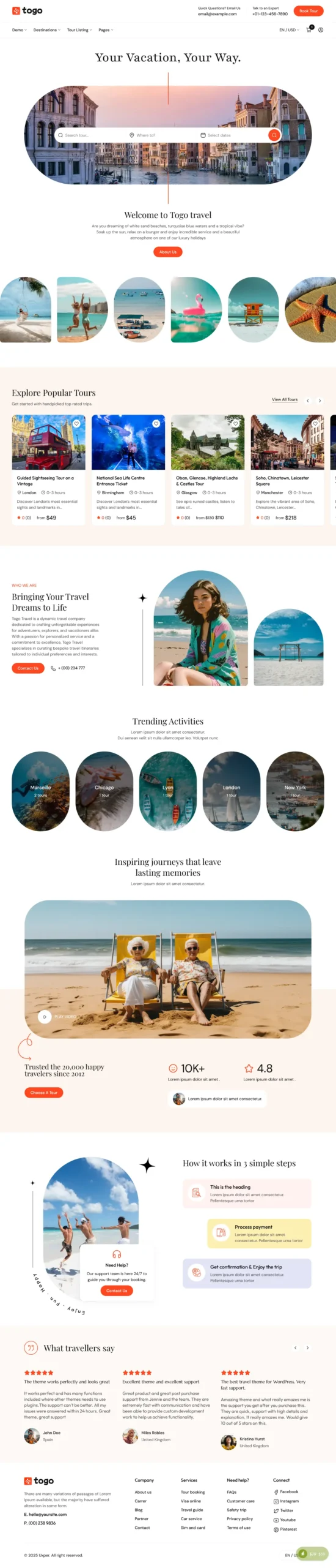 Minimal Travel