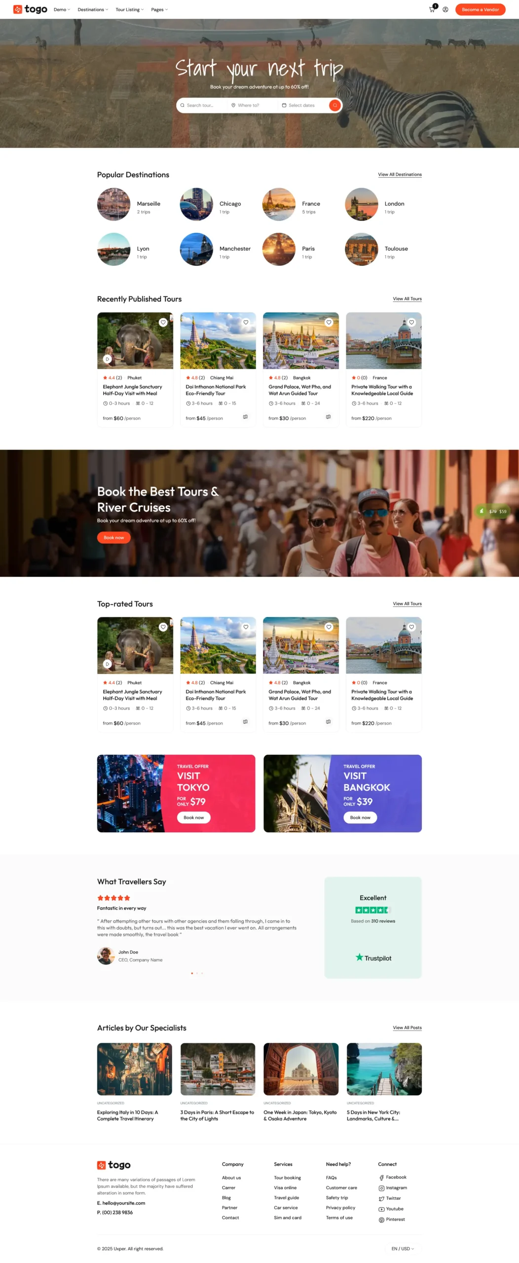 Tour Directory