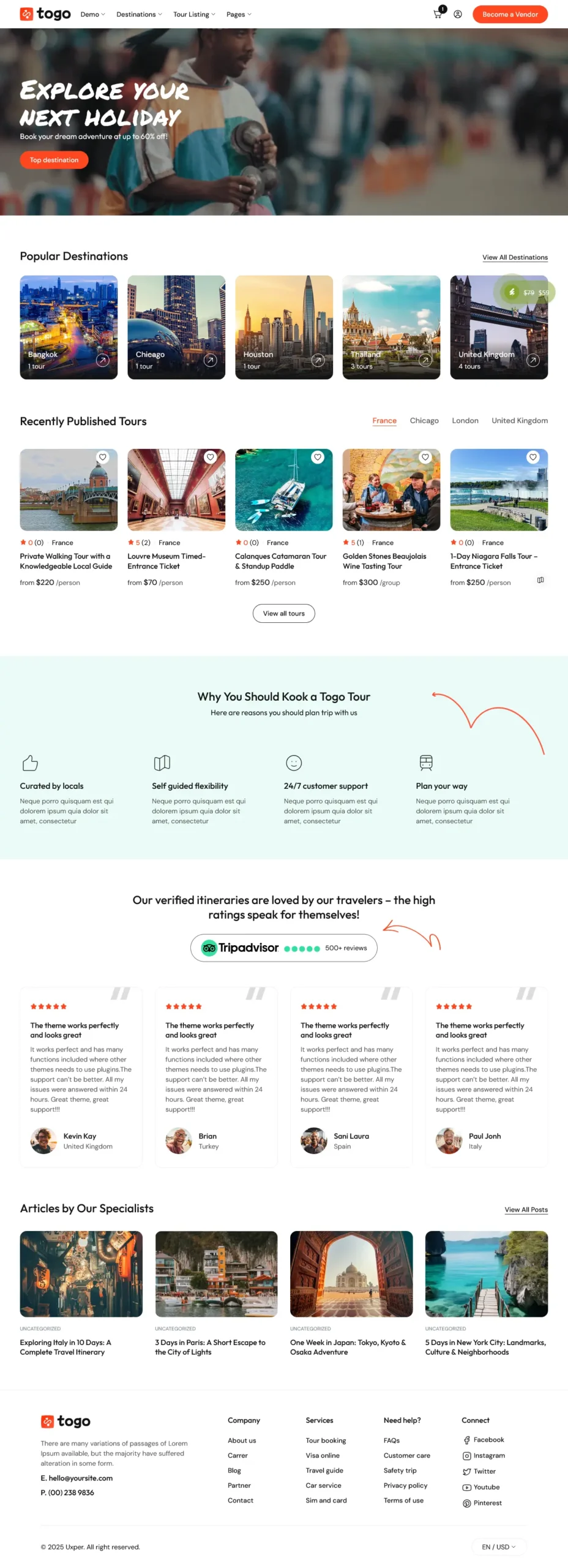 Travel Blog & Tours