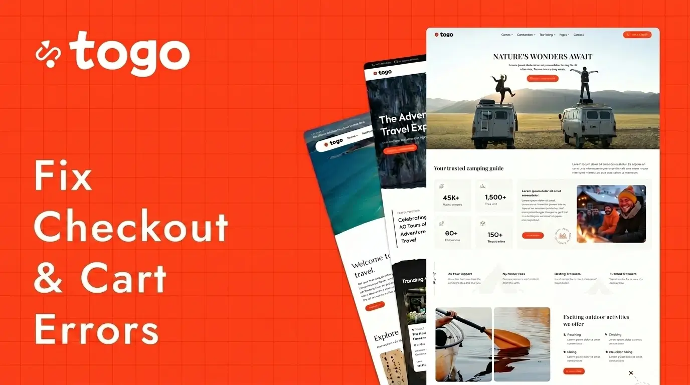 How to Fix WooCommerce Checkout and Cart Page Errors in Togo Theme WordPress