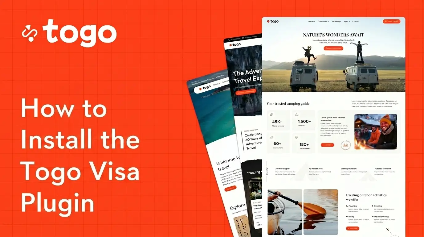 How to Create a Visa Booking Page in the WordPress User Dashboard