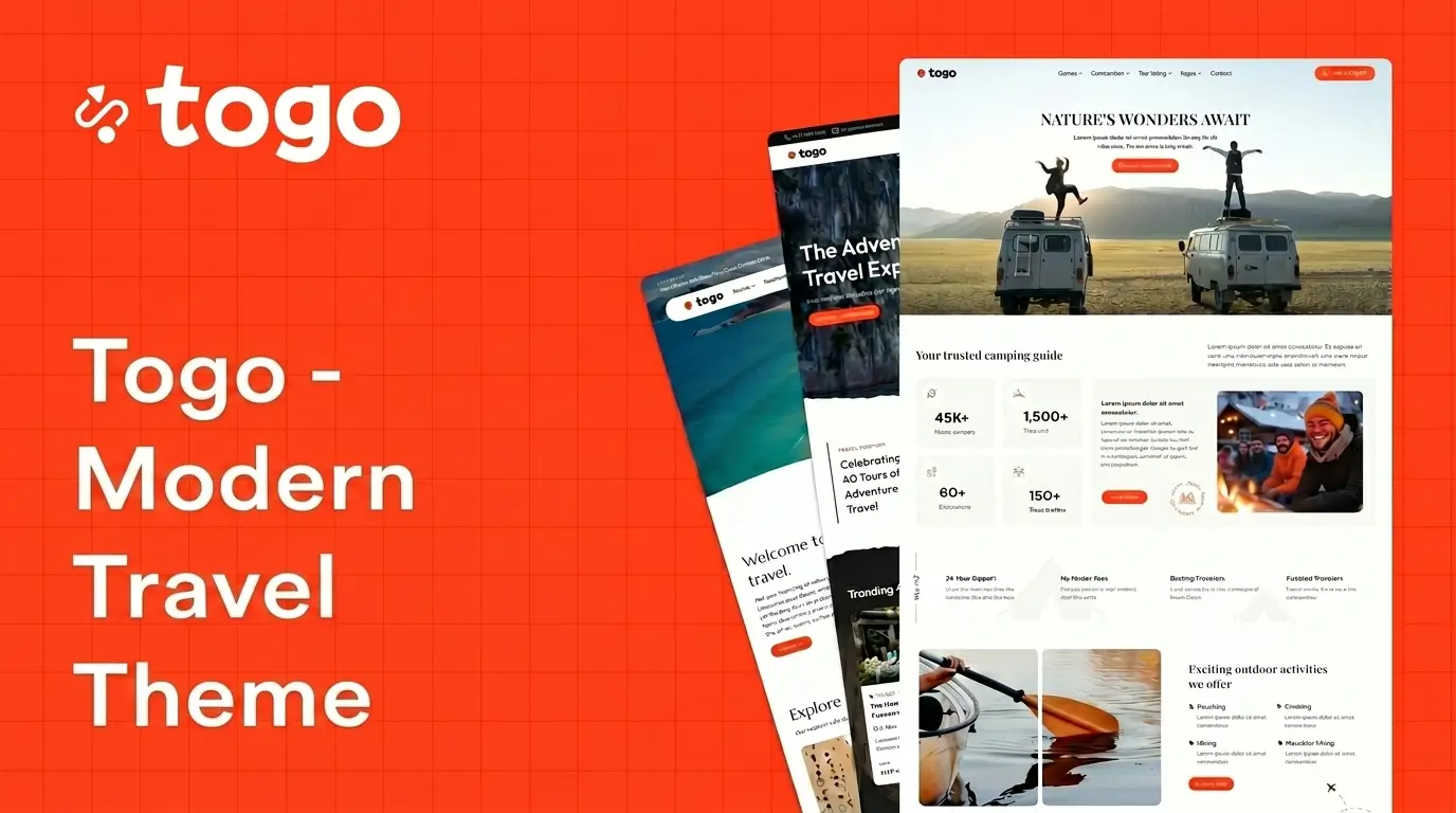 Why Togo Is the Perfect WordPress Theme for Travel Booking Websites
