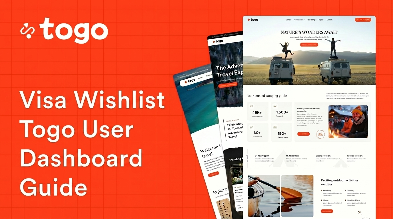 How to Create a Visa Wishlist Page in User Dashboard with Togo WordPress Theme