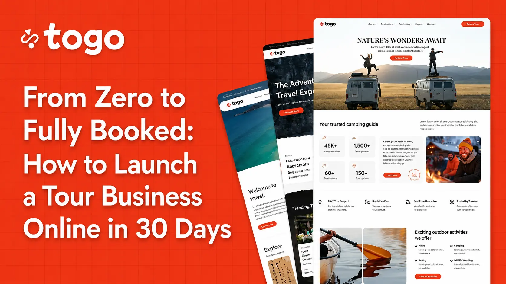 From Zero to Fully Booked: How to Launch a Tour Business Online in 30 Days